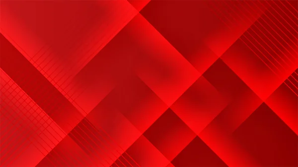 Fundo Vermelho Abstrato Para Design Apresentação Banner Tecnologia Capa Mídia — Vetor de Stock