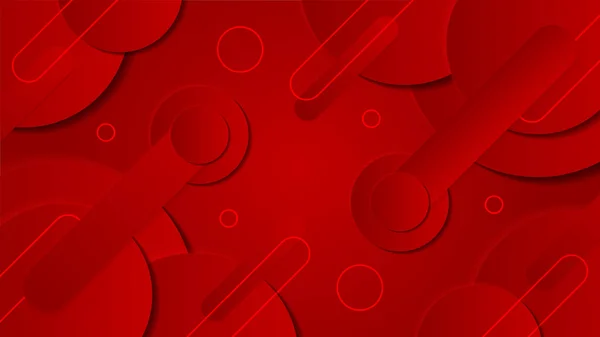 Moderne Rote Abstrakte Hintergrund — Stockvektor