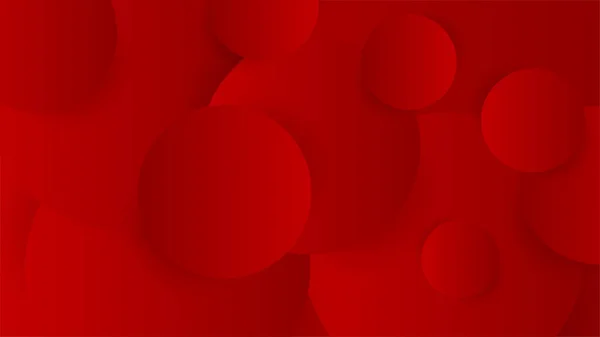 Tecnología Patrones Líneas Abstractas Sobre Fondo Gradientes Rojos — Archivo Imágenes Vectoriales
