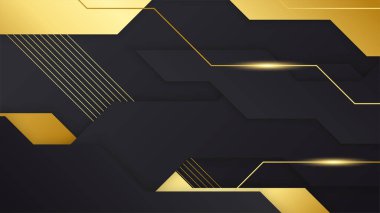 lüks siyah ve altın arkaplan