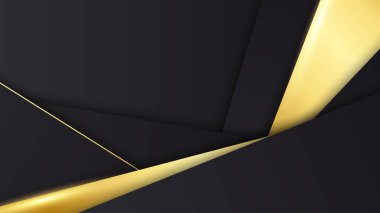 lüks siyah ve altın arkaplan