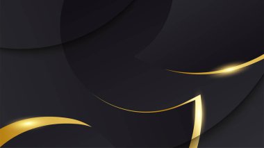 lüks siyah ve altın arkaplan
