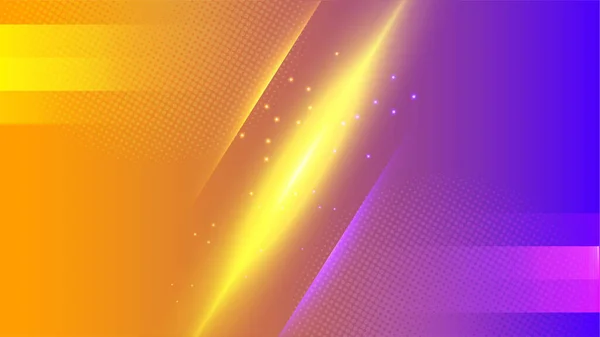 Помаранчевий Жовтий Фіолетовий Проти Фону Векторні Ілюстрації Гри Битви Виклик — стоковий вектор
