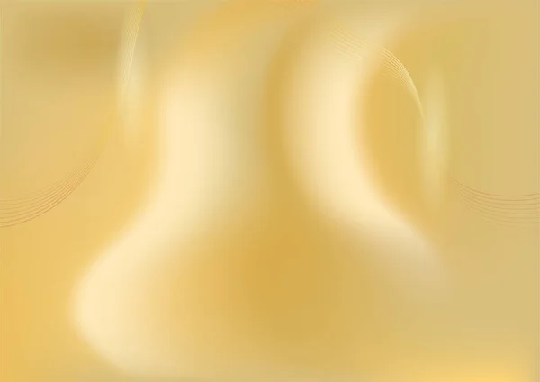 Абстрактный Фон Золотой Линии Золотой Фоновый Дизайн Современный Волнистый Рисунок — стоковый вектор