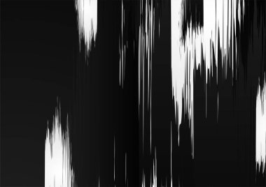 Siyah arkaplanda soyut dalga eğrisi vektör çizgisi. Modern dalga çizgileri (dalga eğrileri). Pankart için kaliteli şerit kumaş, iş geçmişi. Parlak lüks vektör şablonu