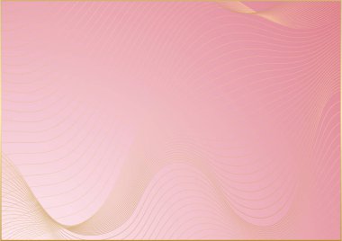 Çizgi dalga eğrisi şekilli soyut açık kırmızı arkaplan