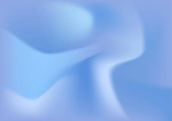 Abstract Blauwe Achtergrond Met Golvende Lijnvormen — Stockvector
