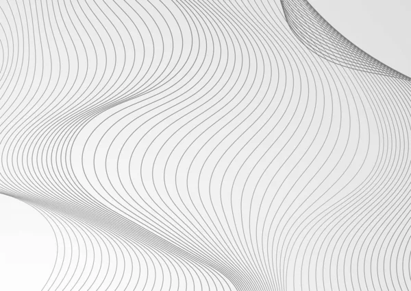Абстрактный Белый Серый Фон Современный Абстрактный Рисунок Волновые Кривые Премиальном — стоковый вектор