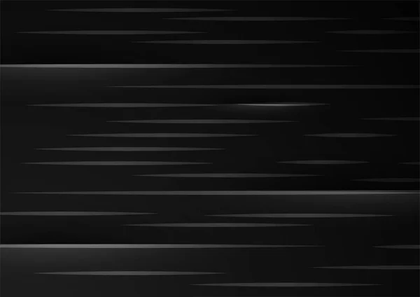 Абстрактная Линия Векторной Кривой Волны Черном Фоне Современный Волнистый Рисунок — стоковый вектор