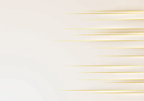 Abstrakte Welle Goldlinie Hintergrund Goldene Abstrakte Hintergrundgestaltung Modernes Wellenlinien Muster — Stockvektor
