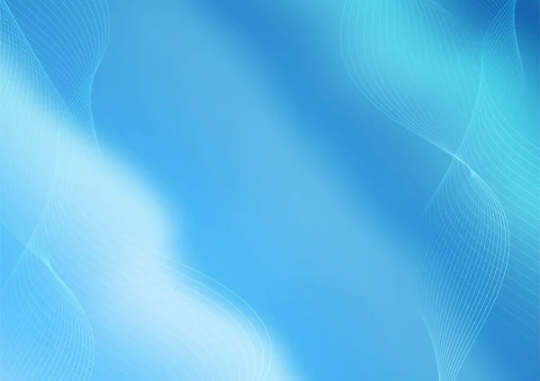 抽象的なライトブルーの背景 — ストックベクタ