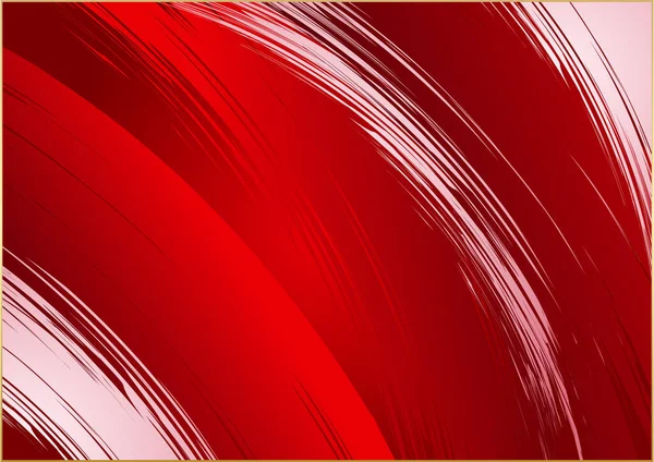 Abstrait Fond Rouge Foncé Avec Pinceau Blanc — Image vectorielle