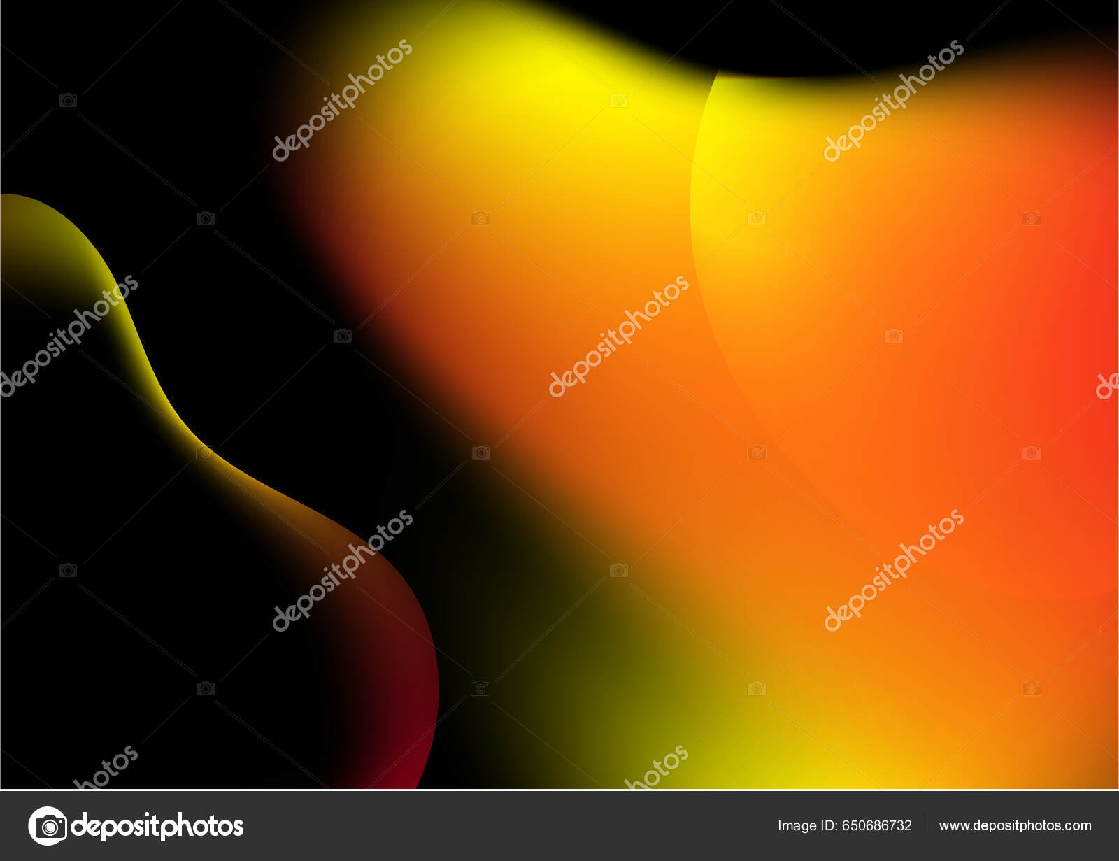 Abstrato Fogo Vermelho Laranja Amarelo Aurora Gradiente Fundo Fogo