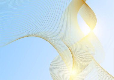 mavi ve altın arka plan