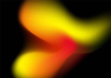 Bulanık ateş arkaplanı, modern soyut bulanık renk eğimine sahip. Broşür, poster, afiş, el ilanı ve kart için pürüzsüz şablon koleksiyonu. Vektör illüstrasyonu.