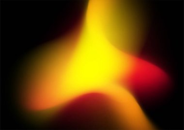 Kırmızı turuncu arkaplanı aurora dokusuyla ateşle