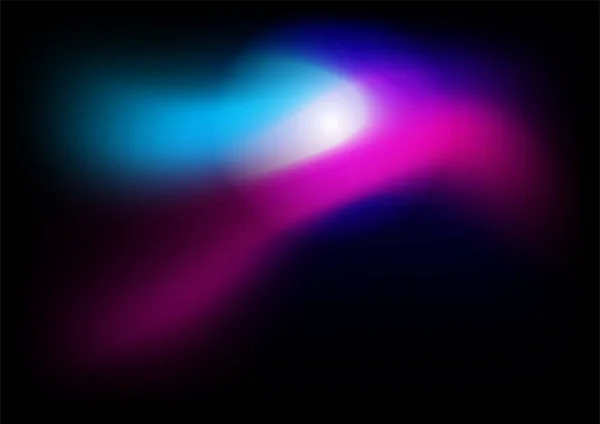 Fluid Estompat Albastru Roz Violet Gradient Culoare Gradient Tehnologie Colorate — Vector de stoc