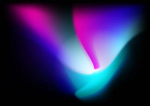 流体模糊的蓝色粉红紫色梯度技术彩色抽象设计背景 矢量图解抽象图形设计横幅图案演示背景网络模板 — 图库矢量图片