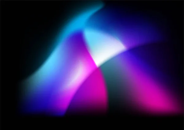 Fluid Rozmazané Gradient Technologie Barevné Abstraktní Design Pozadí Modrou Růžovou — Stockový vektor