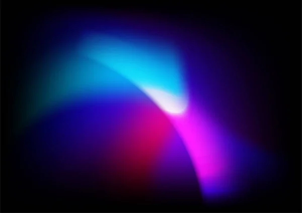 Fluide Flou Dégradé Technologie Coloré Abstrait Fond Conception Avec Bleu — Image vectorielle
