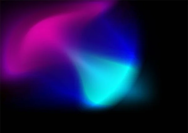 Fluid Rozmazané Modré Růžové Fialové Gradient Barva Gradient Technologie Barevné — Stockový vektor