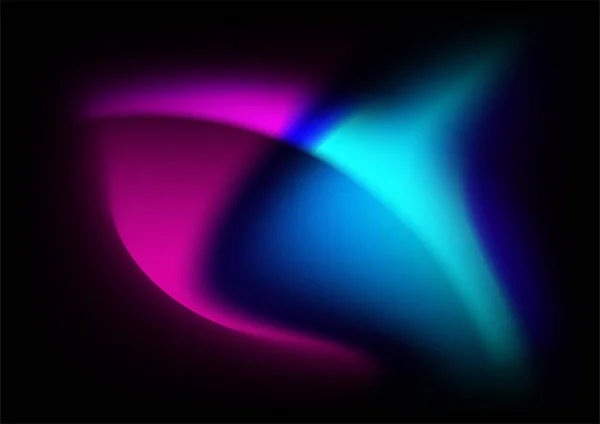 Υγρό Θολή Κλίση Τεχνολογία Πολύχρωμο Αφηρημένο Σχεδιασμό Φόντο Μπλε Ροζ — Διανυσματικό Αρχείο