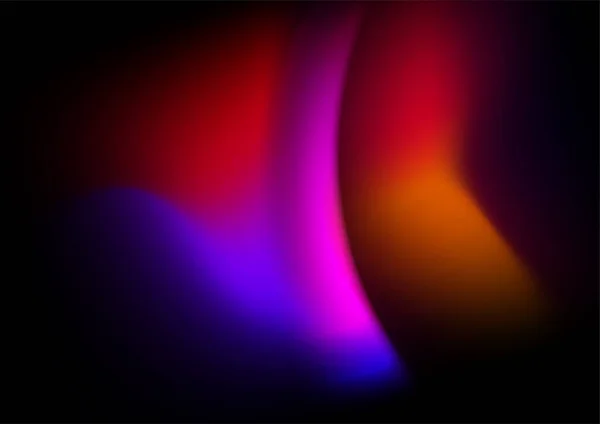 色彩斑斓的矢量现代新鲜梯度背景 粉色紫色橙色梯度模糊的模糊形状 — 图库矢量图片