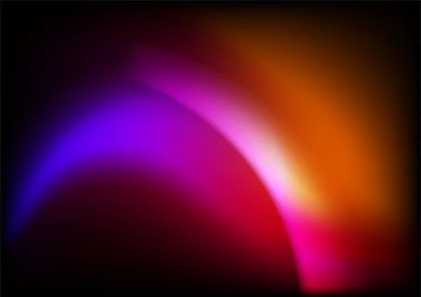深红色紫色粉色橙色极光彩虹背景 — 图库矢量图片