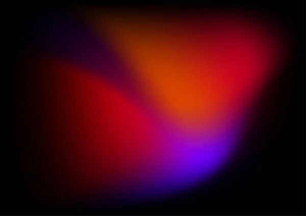 抽象的な色赤紫ピンクオレンジ黄色オーロラ虹の背景 — ストックベクタ