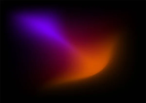 カラフルなベクトル現代の新鮮なグラデーションの背景とピンク紫色のオレンジ黄色のグラデーションぼやけた図形 — ストックベクタ