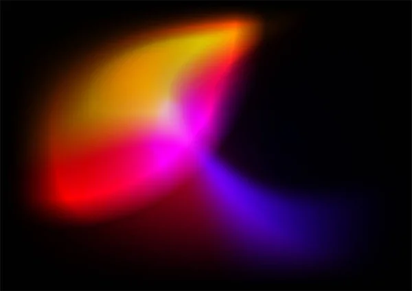 Abstrakte Verschwommene Hintergrund Rot Orange Lila Und Rosa Neon Farbverlauf — Stockvektor