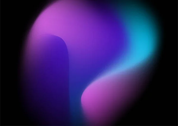 Abstrakter Verschwommener Hologramm Farbverlauf Hintergrund Mit Blau Rosa Lila Farbverlauf — Stockvektor