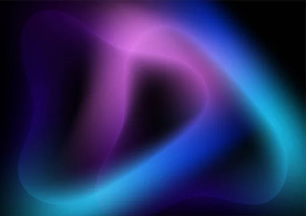 Abstrakt Suddig Hologram Gradient Bakgrund Med Blå Rosa Lila Gradient — Stock vektor