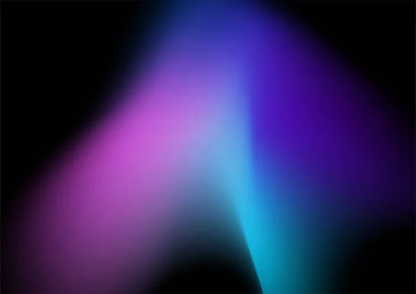 Resumen Borroso Holograma Degradado Fondo Con Azul Rosa Degradado Aurora — Vector de stock