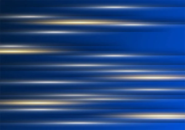 青および金の背景 — ストックベクタ