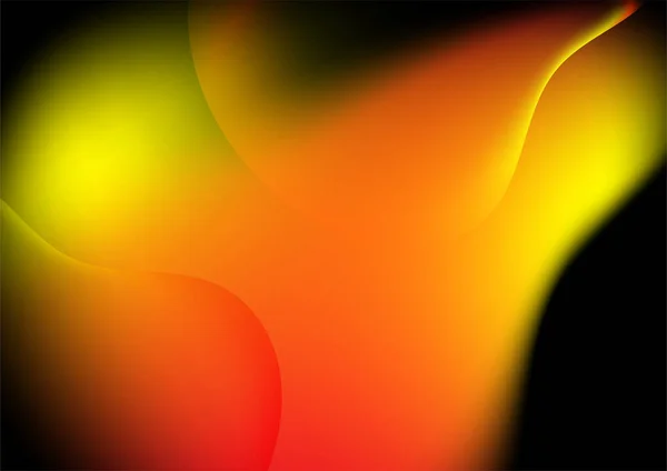 Rozmazané Pozadí Požáru Moderní Abstraktní Rozmazané Barvy Gradient Vzor Hladká — Stockový vektor