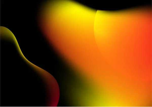 Abstrato Fogo Vermelho Laranja Amarelo Aurora Gradiente Fundo Fogo