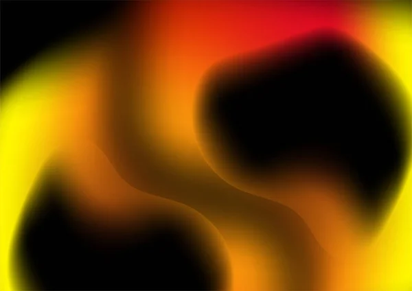 Orange Farbverlauf Defokussiert Abstrakt Foto Glatte Linien Pantone Farbe Hintergrund — Stockvektor