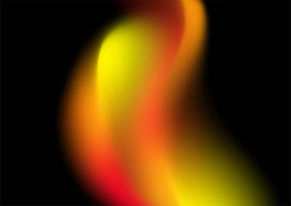 現代の抽象的なぼやけた色のグラデーションパターンで設定されたぼやけた炎の背景 パンフレット ポスター バナー チラシ カード用の滑らかなテンプレートコレクション ベクターイラスト — ストックベクタ