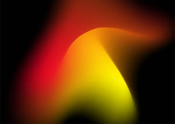 Красный Оранжевый Желтый Градиентный Фон Огня Текстурой Черном Фоне Векторная — стоковый вектор