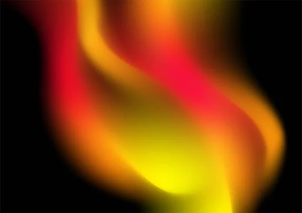 Verschwommene Hintergründe Mit Feuerfarbverlauf Moderne Abstrakte Verschwommene Farbmuster Glatte Schablonensammlung — Stockvektor