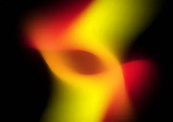 黒の背景に質感と赤オレンジ色の黄色の火グラデーションの背景 ベクトルイラスト抽象グラフィックデザインバナーパターンプレゼンテーション背景Webテンプレート — ストックベクタ