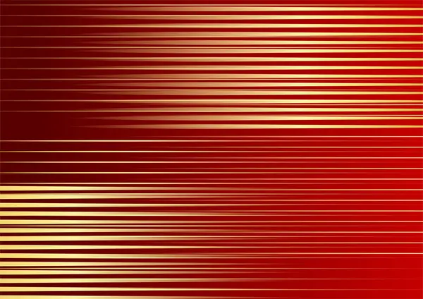 Abstract Dark Red Gold Background Line Shapes — Stock Vector