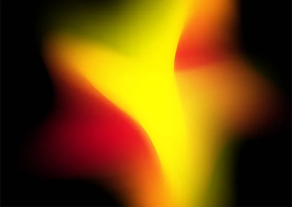 現代の抽象的なぼやけた色のグラデーションパターンで設定されたぼやけた炎の背景 パンフレット ポスター バナー チラシ カード用の滑らかなテンプレートコレクション ベクターイラスト — ストックベクタ