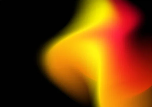 Verschwommene Hintergründe Mit Feuerfarbverlauf Moderne Abstrakte Verschwommene Farbmuster Glatte Schablonensammlung — Stockvektor