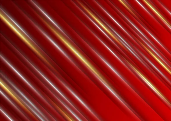 带线条形状的深红色和金色背景 — 图库矢量图片