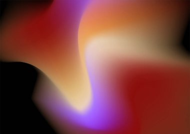 Siyah arkaplanda modern parlak bulanık eğimli arkaplan