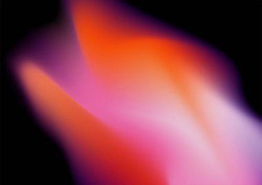 Siyah arkaplanda modern parlak bulanık eğimli arkaplan