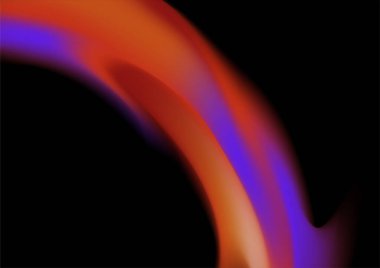 Siyah arkaplanda modern parlak bulanık eğimli arkaplan