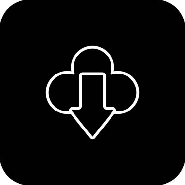 Siyah doldurulmuş satır biçiminde veri yönetim simgesi indir. Ok, dosya, veri, yükleme, indirme, belge, bilgi. Vektör illüstrasyonu